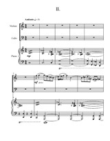 Piano Trio – Movement II